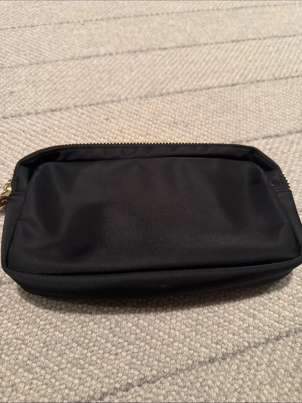 Stoney Clover Lane Cosmetic Bag with 'H' Patch in Chenille
